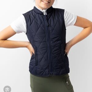Horze Girls Quilted Vest Sz 11/12